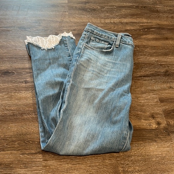 J Brand Women’s Lace Cut Jeans - Size 28 - Picture 1 of 8